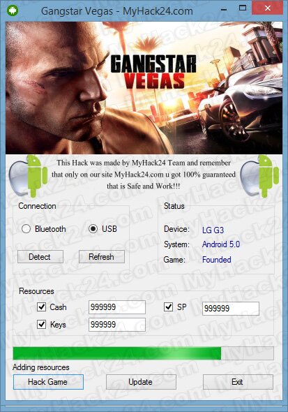 Gangstar Vegas Hack Tool